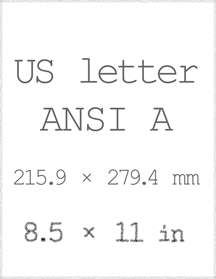 ANSI-A graphic